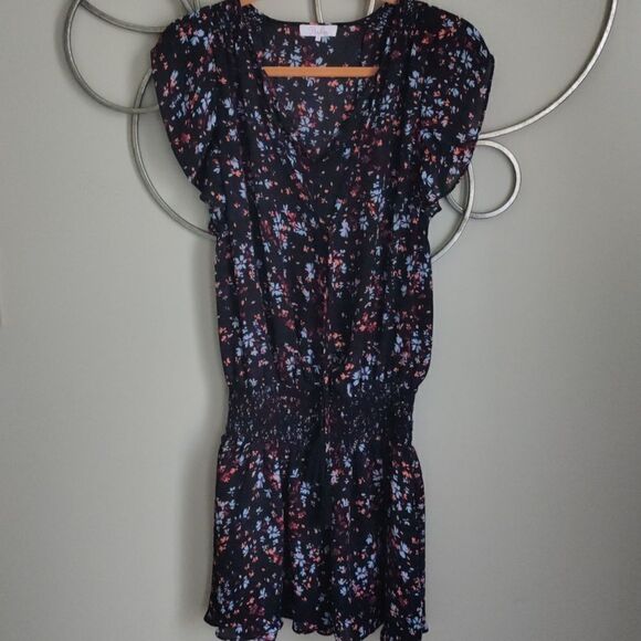 Parker drop waist flutter sleeve dress - Picture 2 of 6